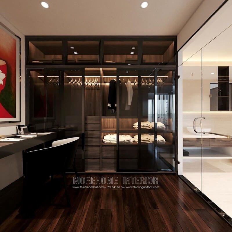 Mẫu tủ áo gỗ công nghiệp là lựa chọn hàng đầu để tạo nên một không gian sống sang trọng.